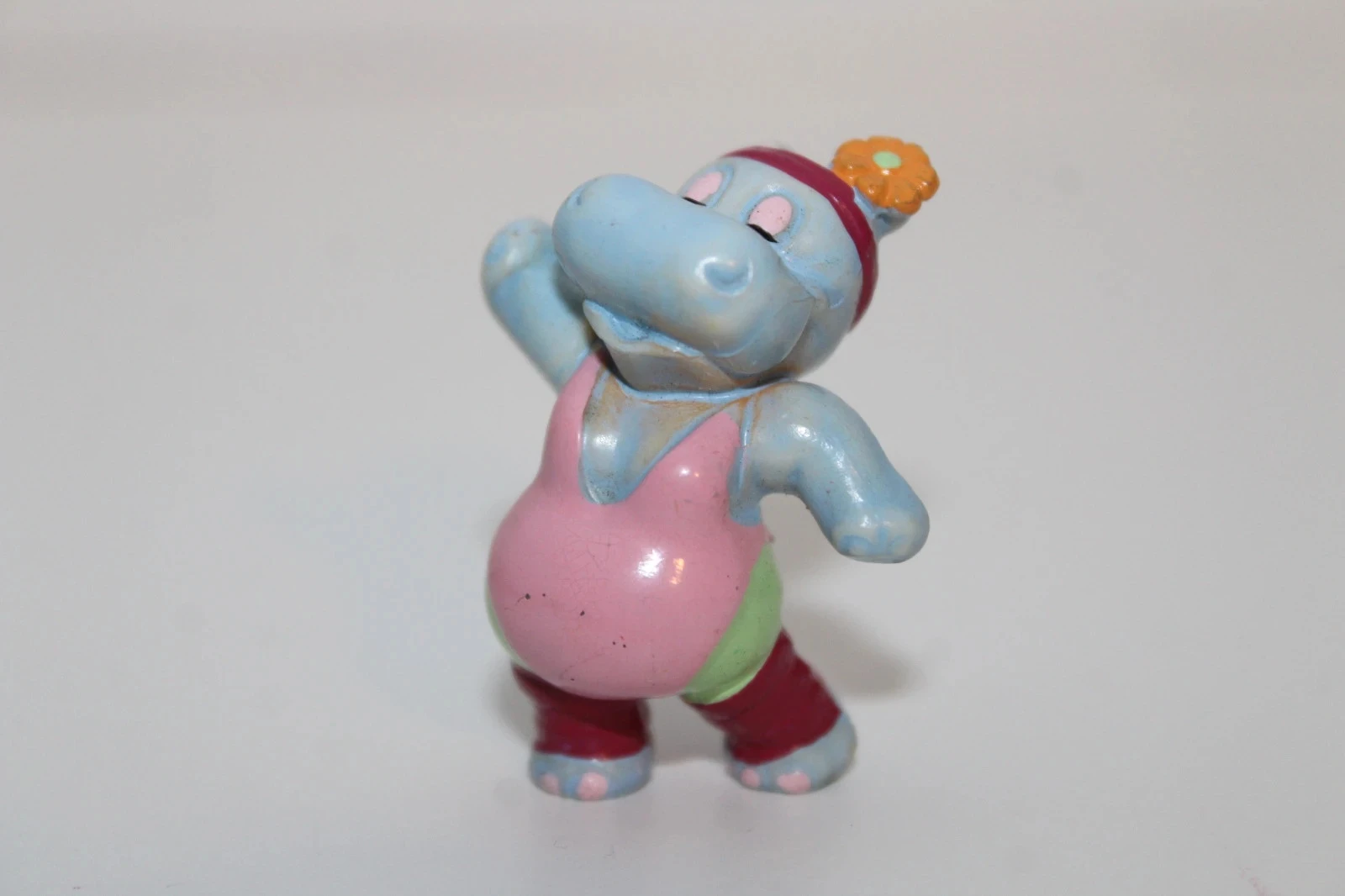 Figurine Miss Houlà Hop -  Happy Hippos im Fitnessfieber - 1990